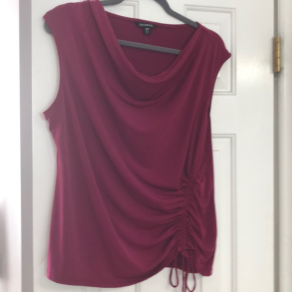 Magenta dress shirt